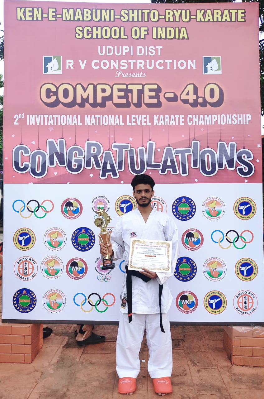 Ihab Ruknuddin Wins National Karate Championship