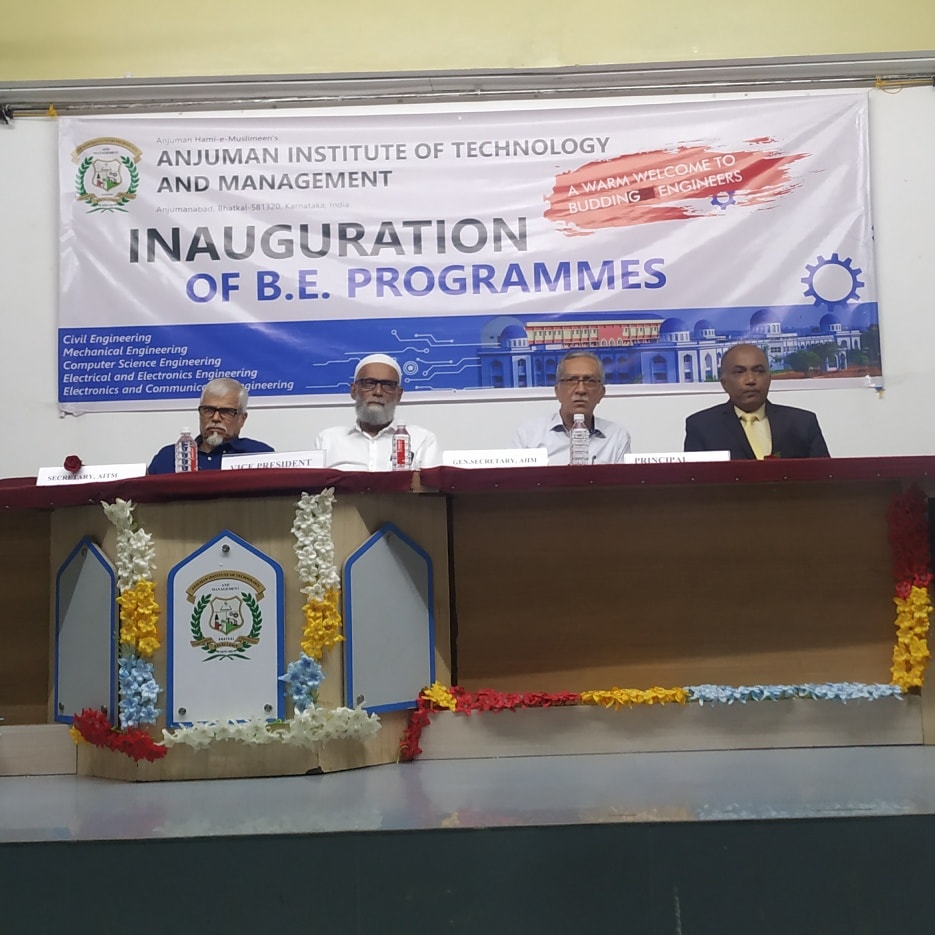Inauguration of B.E. Programmes