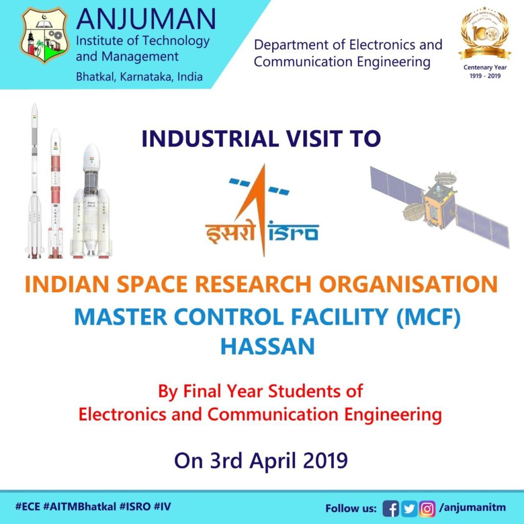 Industrial Visit to ISRO Hassan