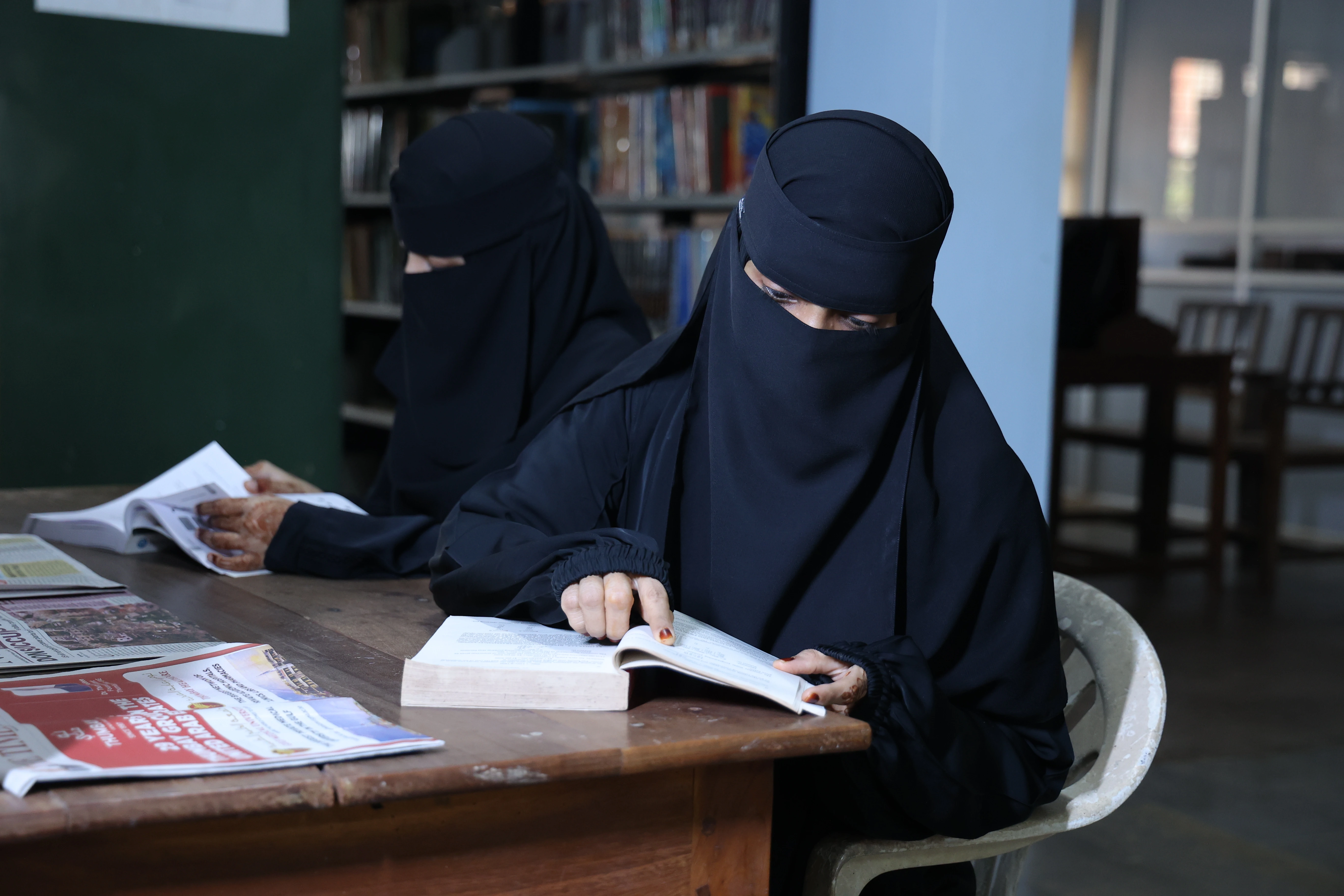 Well-equipped library and study spaces